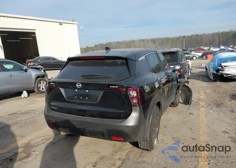 2025 Nissan Kicks S Fwd из США, поврежденный, VIN 3N8AP6BAXSL394044